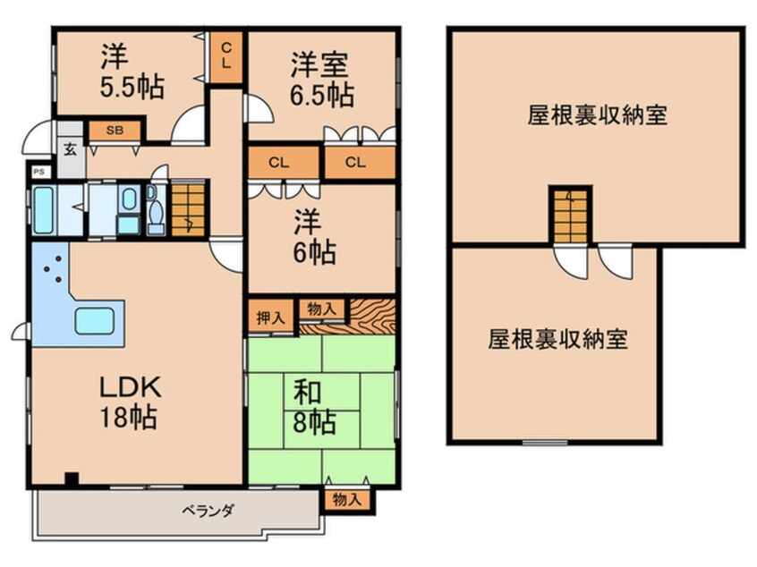 間取図 シーホース芦屋