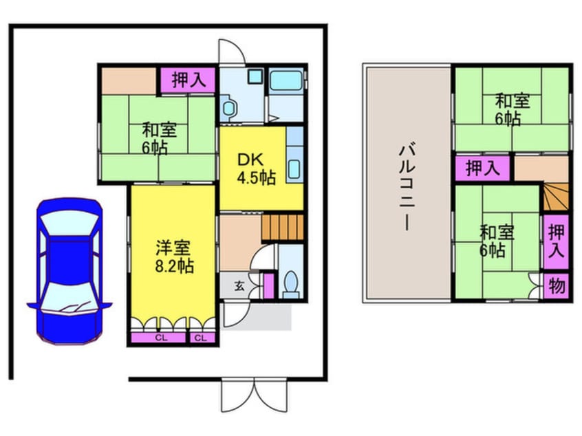 間取図 和泉市松尾寺町