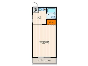 間取図 Ｖｅｄａビル