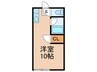 サニ－ハイツ 1Rの間取り