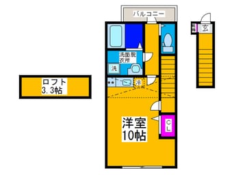 間取図 あんしん＋八田寺町