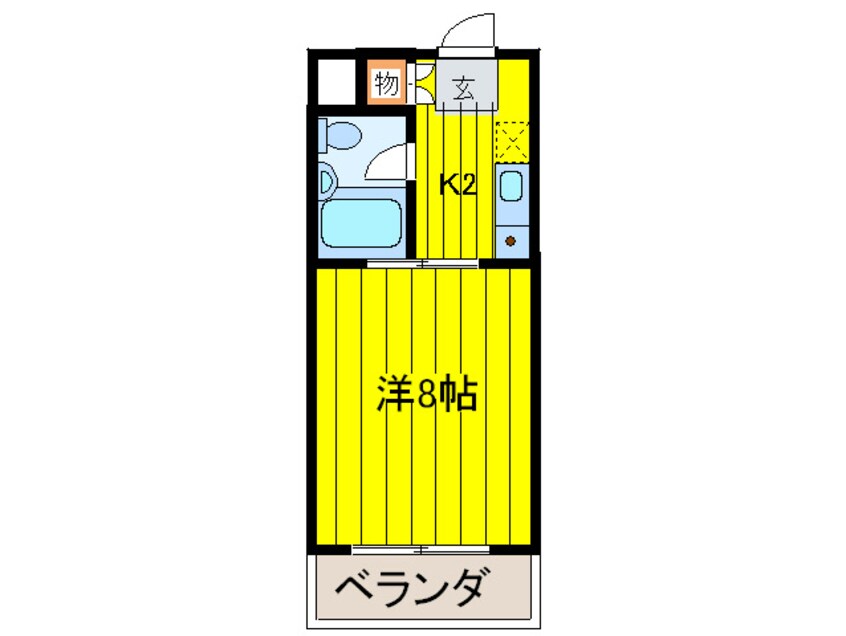 間取図 サニティ野江