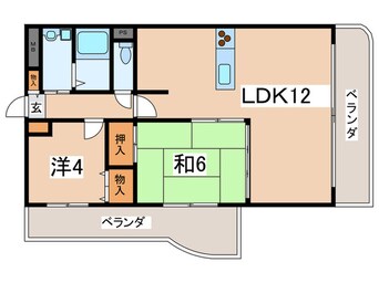 間取図 ぷりんすマンション