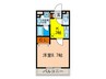 ハーモニー２ 1Kの間取り