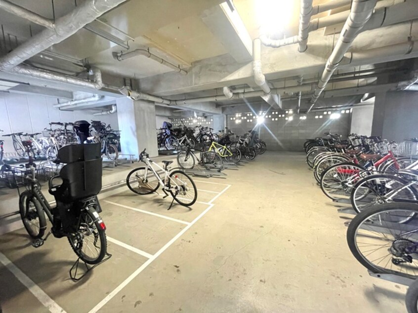 駐輪場 ロイヤルパ－クス桃坂