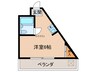 ハイツ瀬戸 1Rの間取り