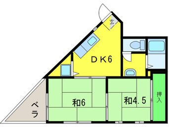 間取図 ライブコ－トＭＯＺＵ