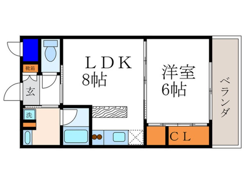 間取図 コンフォート修学院