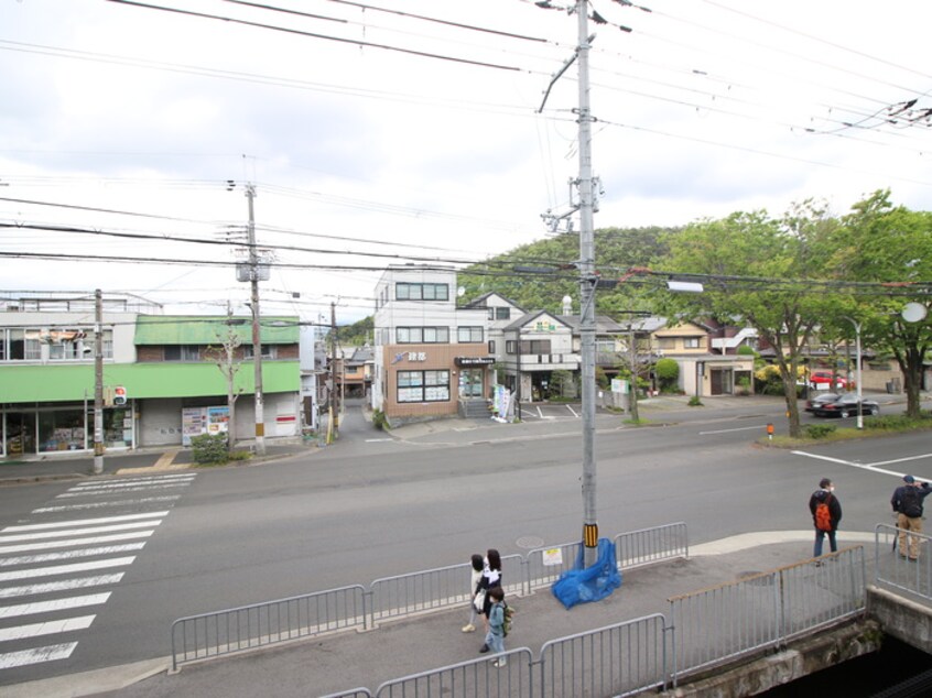 室内からの展望 コンフォート修学院