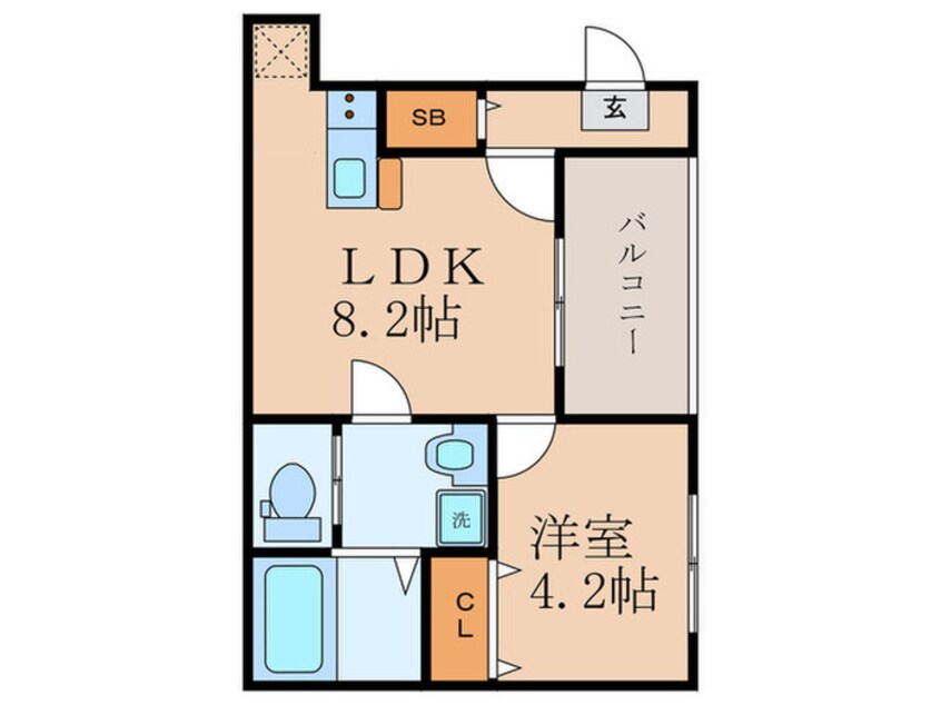 間取図 山科ビエント