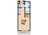 エスポワ－ル南桜塚 1Rの間取り