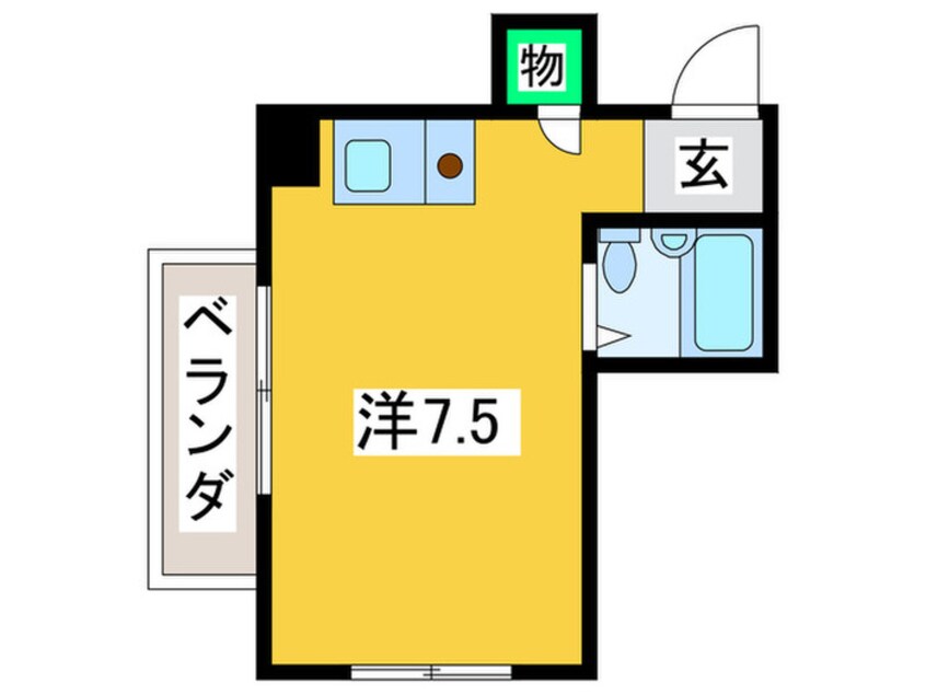 間取図 プラザＯＭ