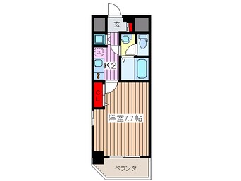 間取図 ｼﾞｭﾈ-ｾﾞﾌﾟﾚｼｬｽ森ノ宮(A-401)