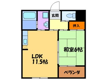 間取図 オアシス２１