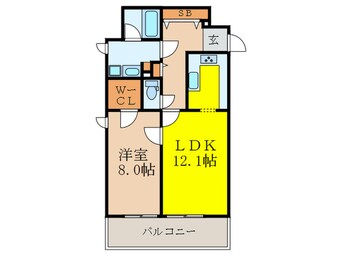 間取図 リーガル新大阪駅前(301)