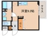 CASA瀬田の唐橋 1Rの間取り