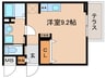 CASA瀬田の唐橋 1Rの間取り