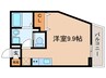 CASA瀬田の唐橋 1Rの間取り