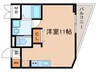 CASA瀬田の唐橋 1Rの間取り