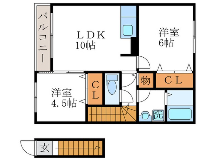 間取図 エバ－ブル－ム