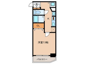 間取図 エスライズ桜ノ宮(603)