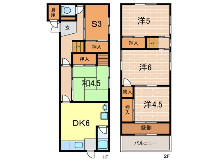 間取図 久保町一戸建