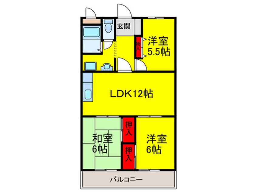 間取図 シャト－ＪＯＴＡ