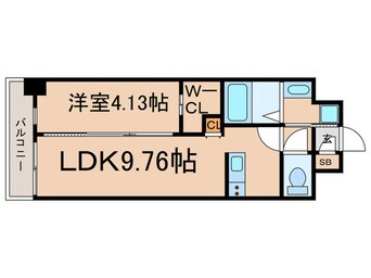 間取図 サムティ西宮Clasia