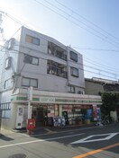 ローソンストア100門真垣内町店(コンビニ)まで28m オペルⅡ番館