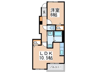 間取図 サザンクロス