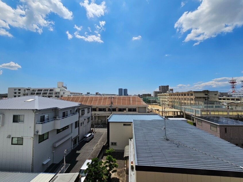 室内からの展望 リアライズ近鉄八尾