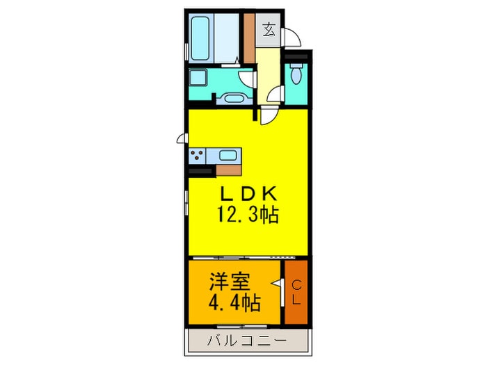 間取り図 ボン クロシェット