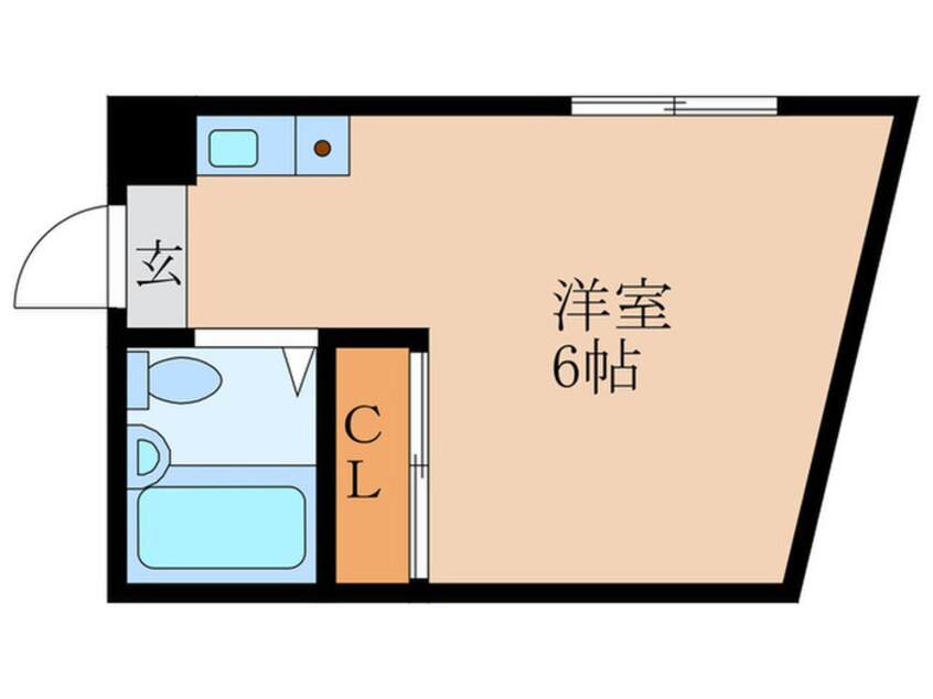 間取図 ハイツクローバー