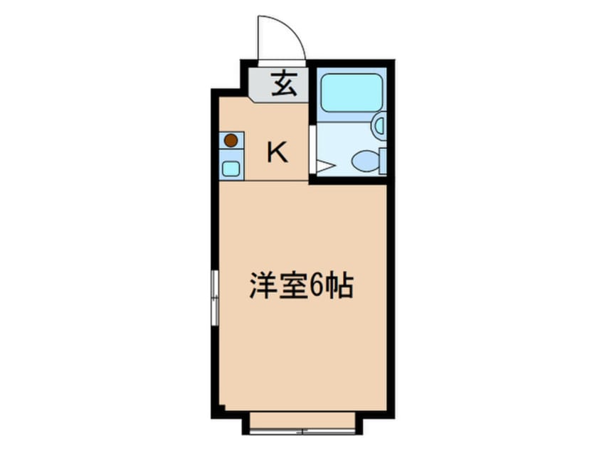 間取図 ハイツクローバー