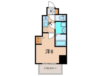 間取図 セオリー神戸ウエストゲート