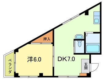 間取図 ハイメゾン岡本