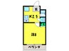 フォレストインサイド１ 1Rの間取り