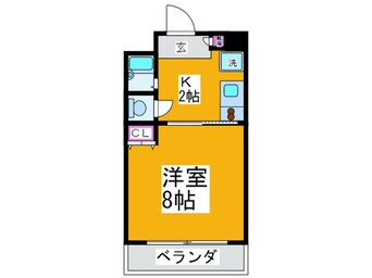間取図 フォレストインサイド１