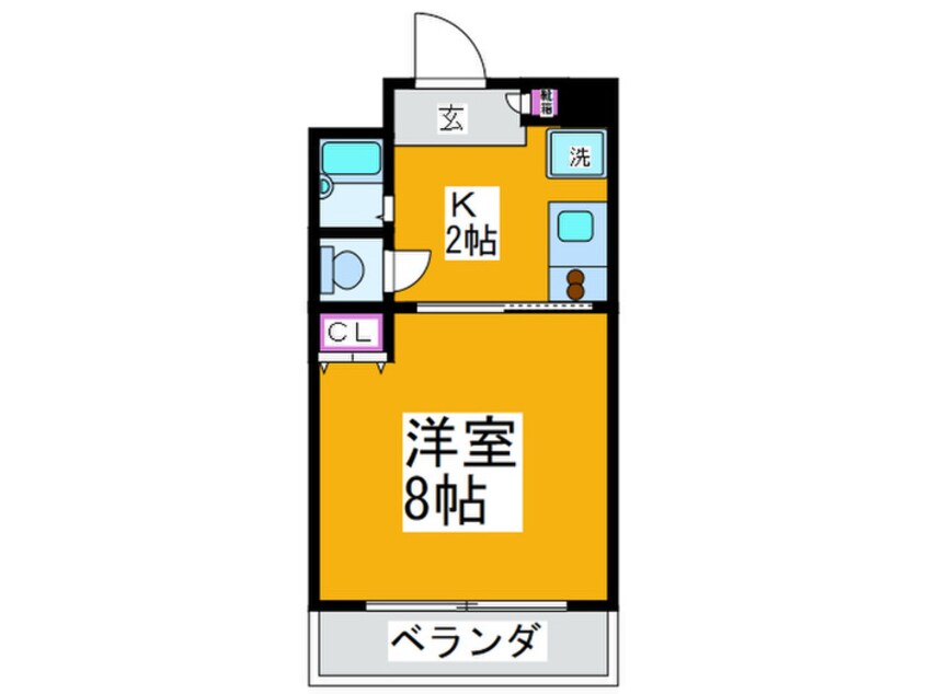 間取図 フォレストインサイド１