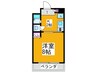 フォレストインサイド１ 1Kの間取り