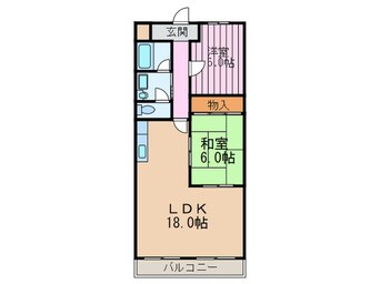 間取図 グリーンハイランド東中振