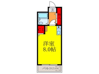 間取図 ハイツ森山