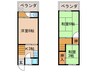和気町１丁目久和様貸家 3Kの間取り