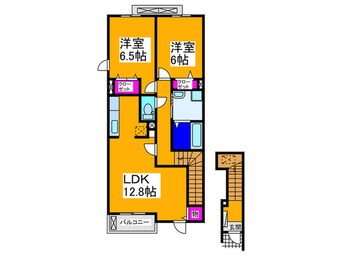 間取図 イジュ　ヴィア