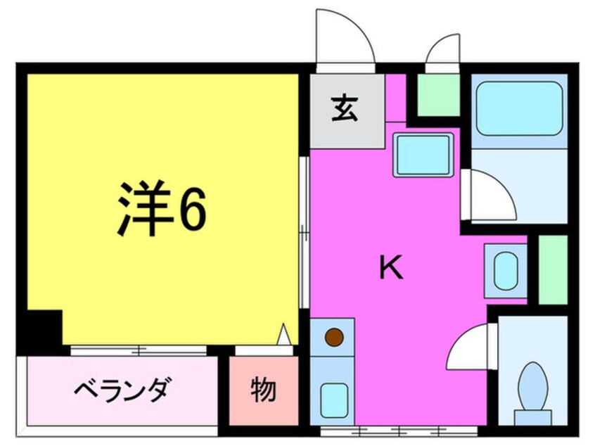 間取図 ハイム・アンゲネ－ム