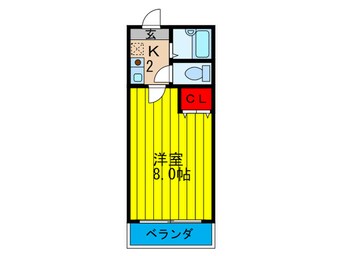 間取図 グリッタ－守口