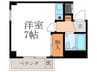 ラトゥ－ル清水 1Rの間取り