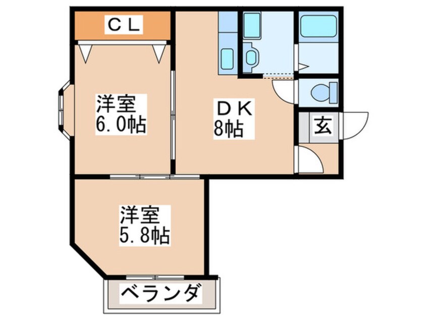 間取図 サニ－ハウス