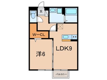 間取図 バーディーコート　Ａ棟