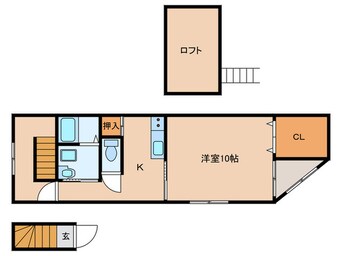 間取図 守口八雲東町2階借家